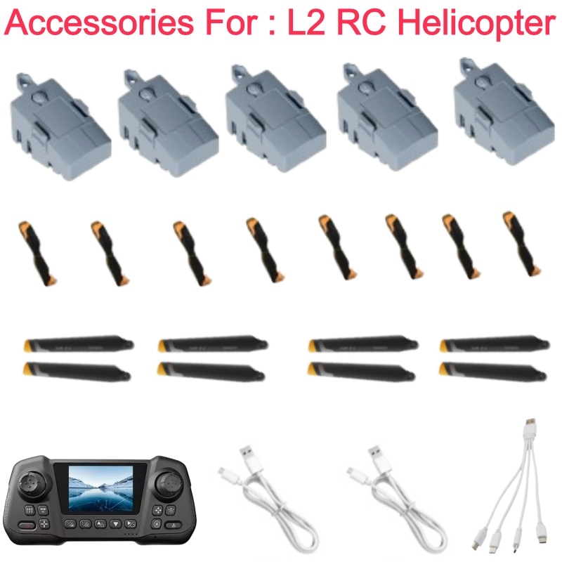 Rc Helicopter Coaxial - Batteria L2 3.7V 500mAh per Elicottero