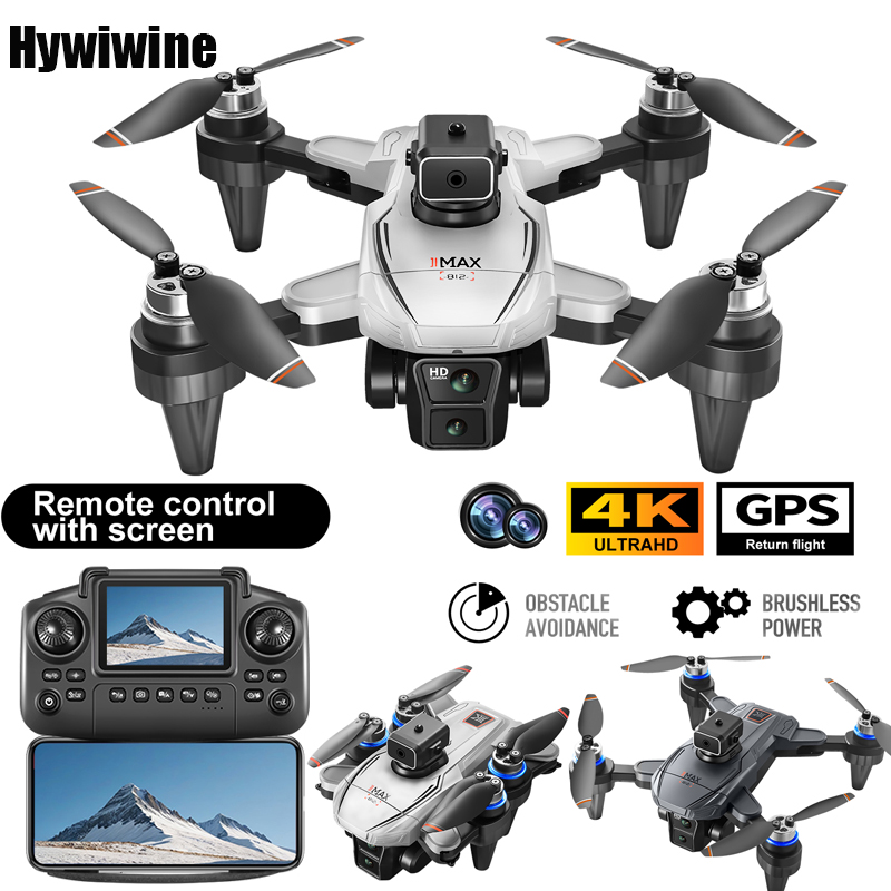 Rc Helicopter Electric - Drone GPS RC con schermo 4K