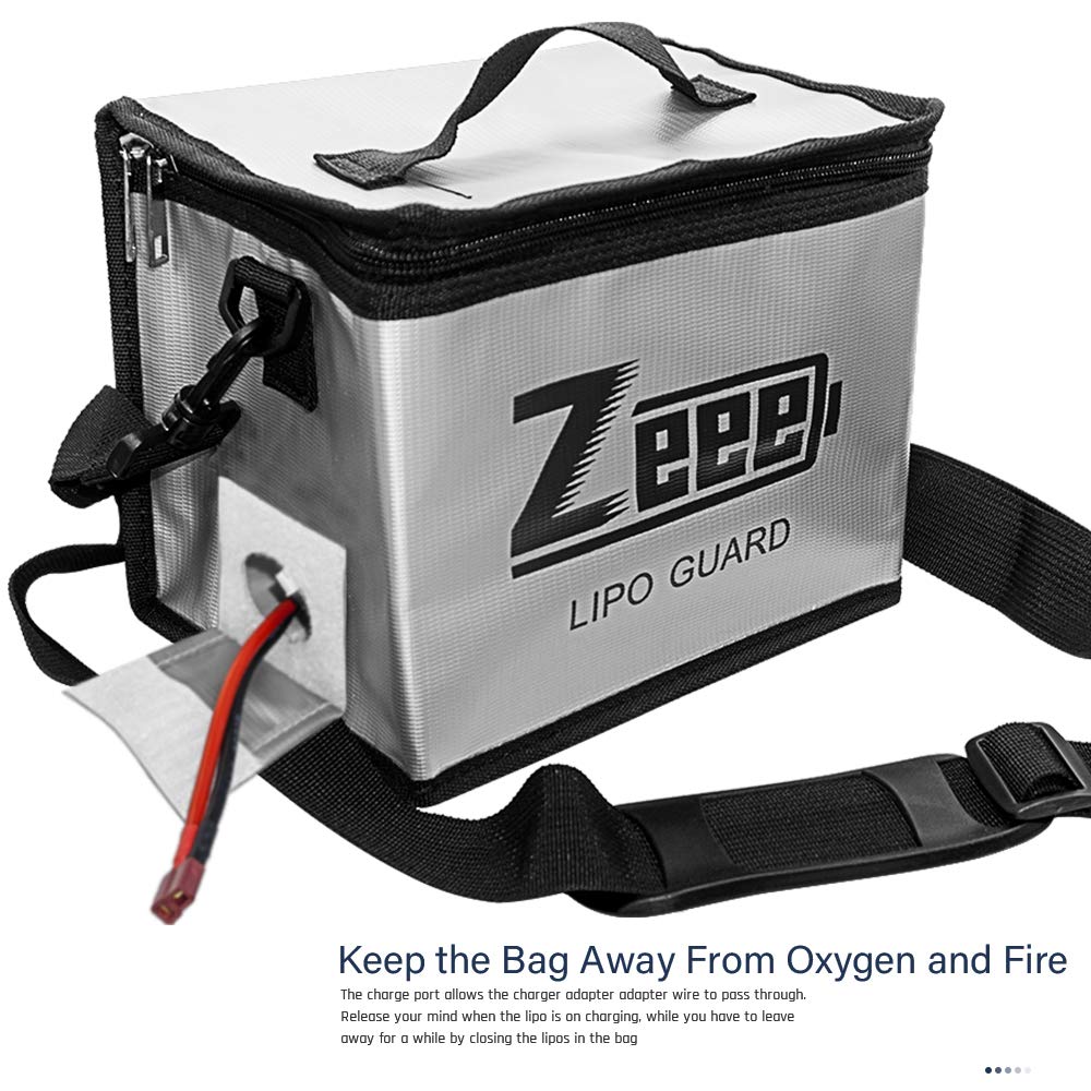 Zeee Lipo Batteria Safe Bag 21 - Rc Helicopter Bag recensione e prezzo