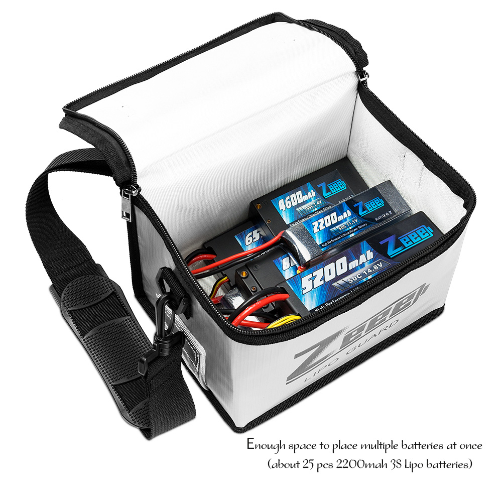 Zeee Lipo Batteria Safe Bag 21 - Rc Helicopter Bag recensione e prezzo