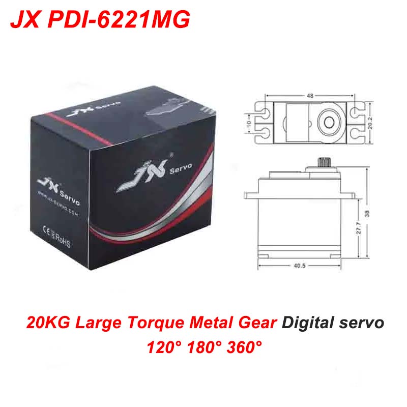 JX PDI-6221MG Motore coreless  - Rc Helicopter Large recensione e prezzo