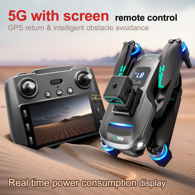 8K Doppia Fotocamera 5G WIFI F - Rc Helicopter Electric recensione e prezzo